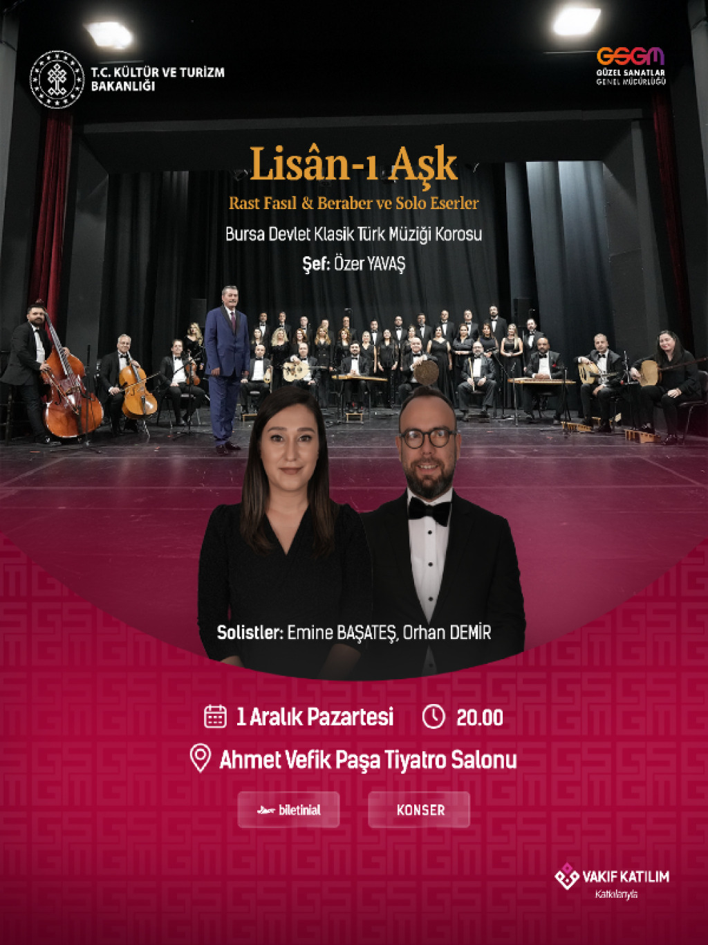 Lisân-ı Aşk Rast Faslı & Beraber v Solo Eserler