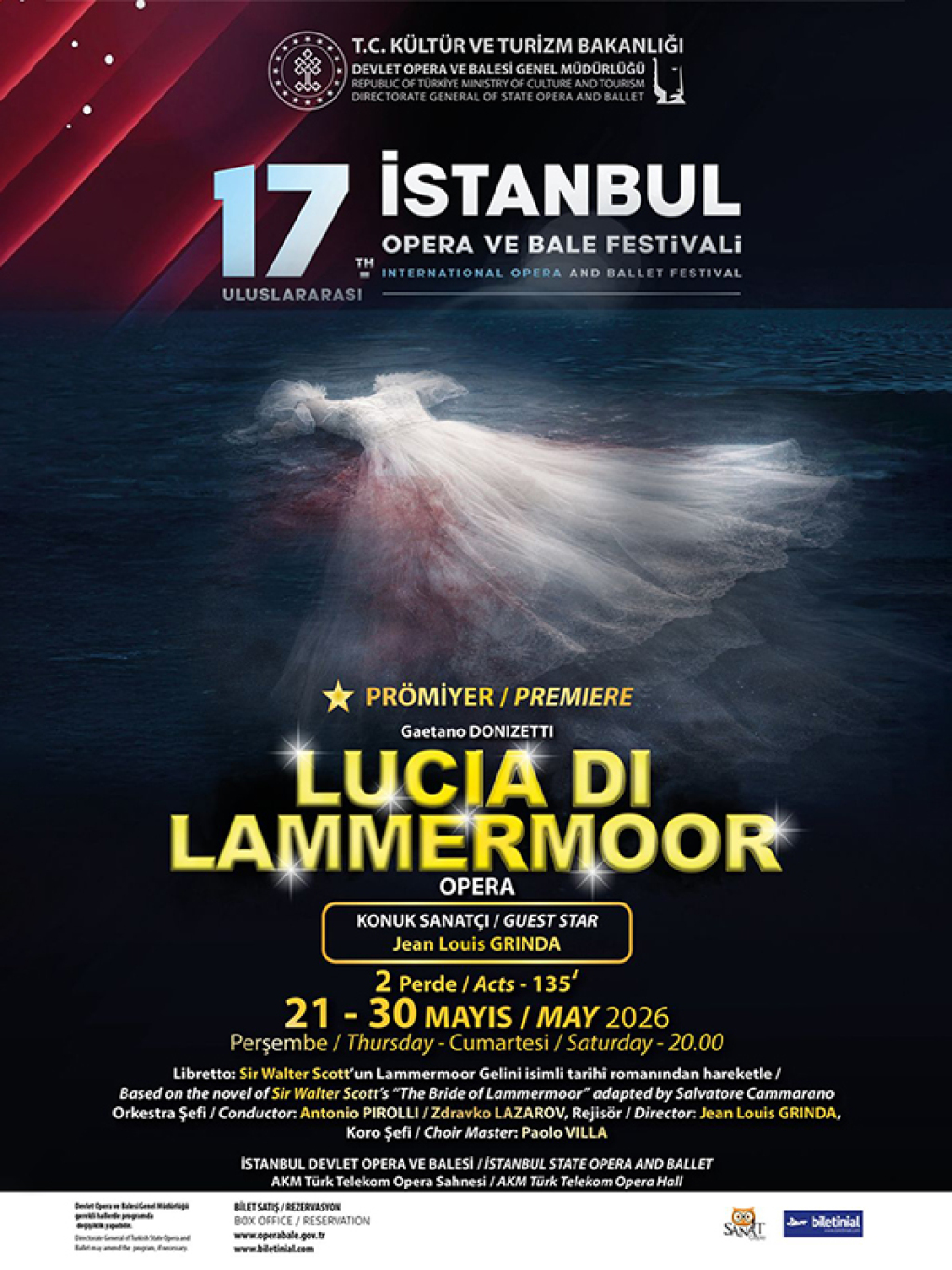 Lucia Di Lammermoor - 17. Uluslararası İstanbul Opera ve Bale