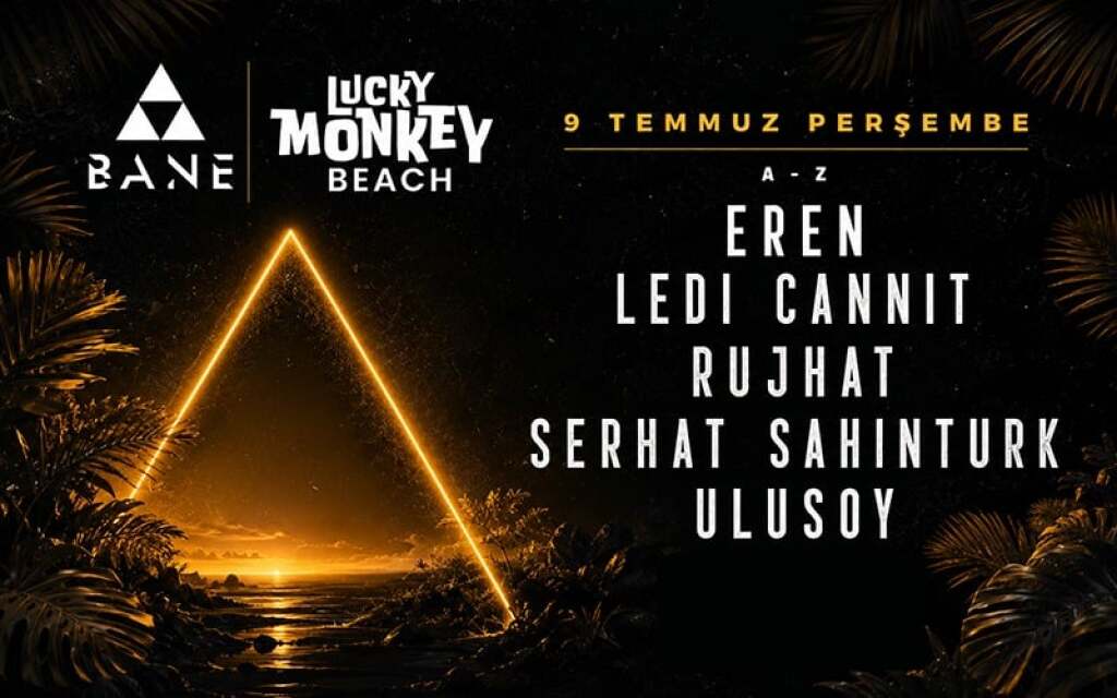 LUCKY MONKEY BEACH EREN LEDI CANNIT