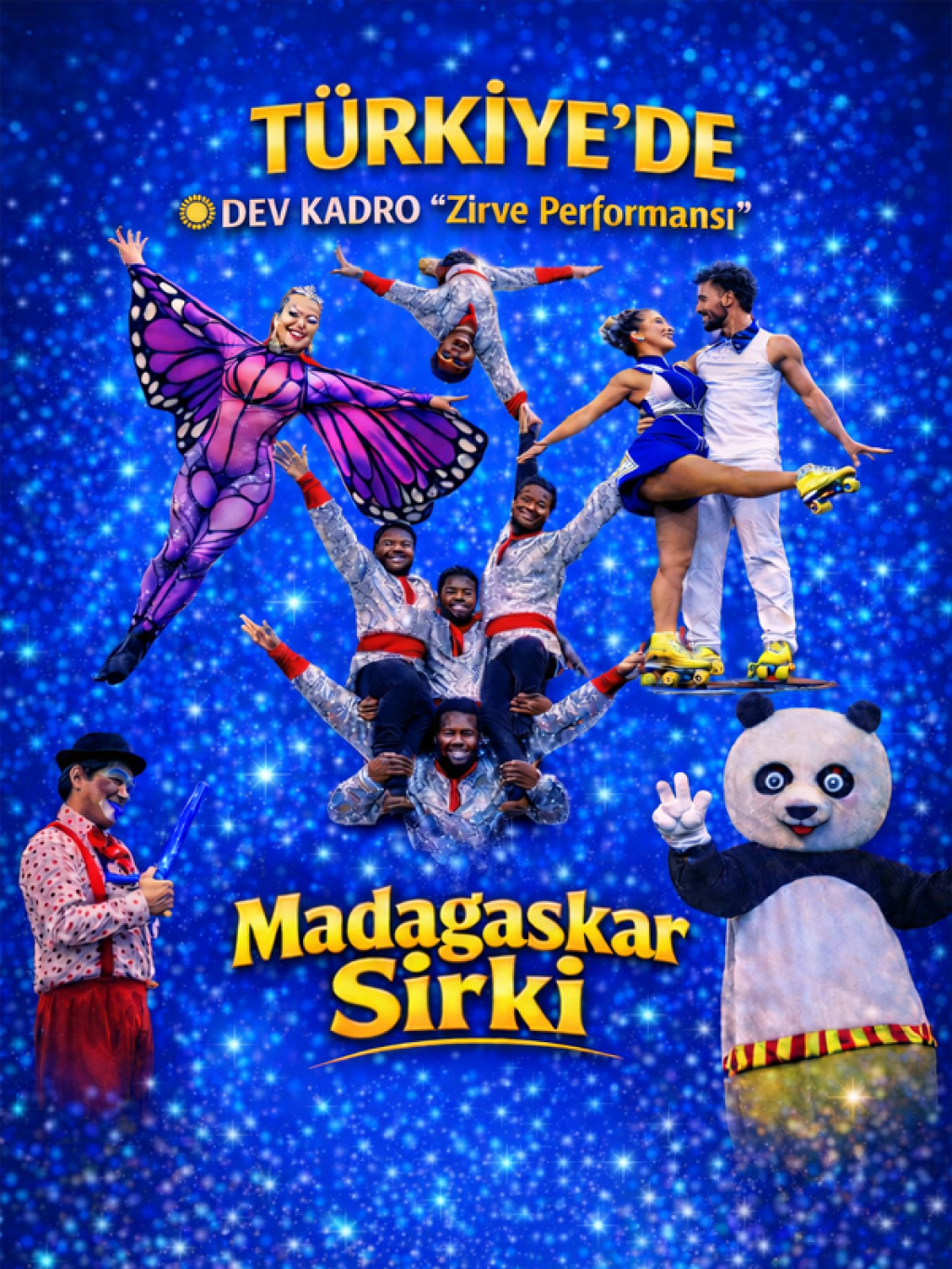 Madagaskar Sirki - Büyülü Dünya Turu