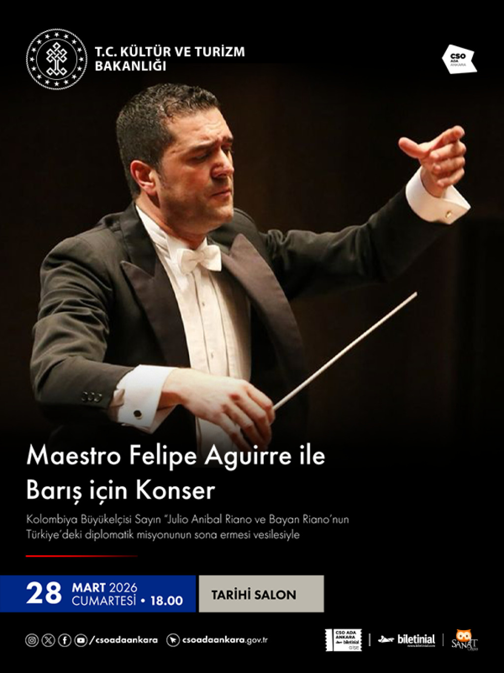 Maestro Felipe Aguirre ile Barış için
