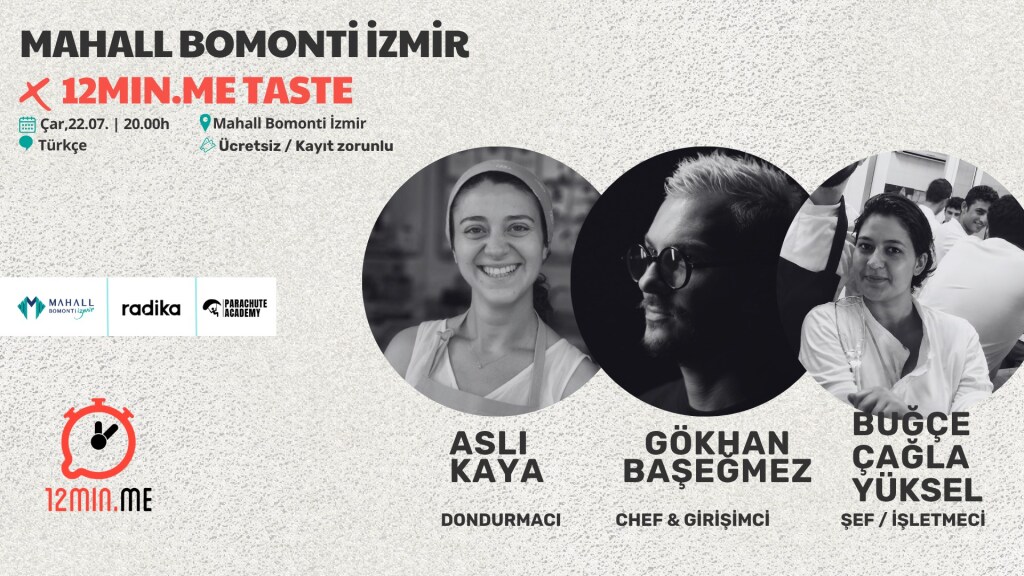 Mahall Bomonti İzmir x 12MIN.ME TASTE Yaz Buluşmaları