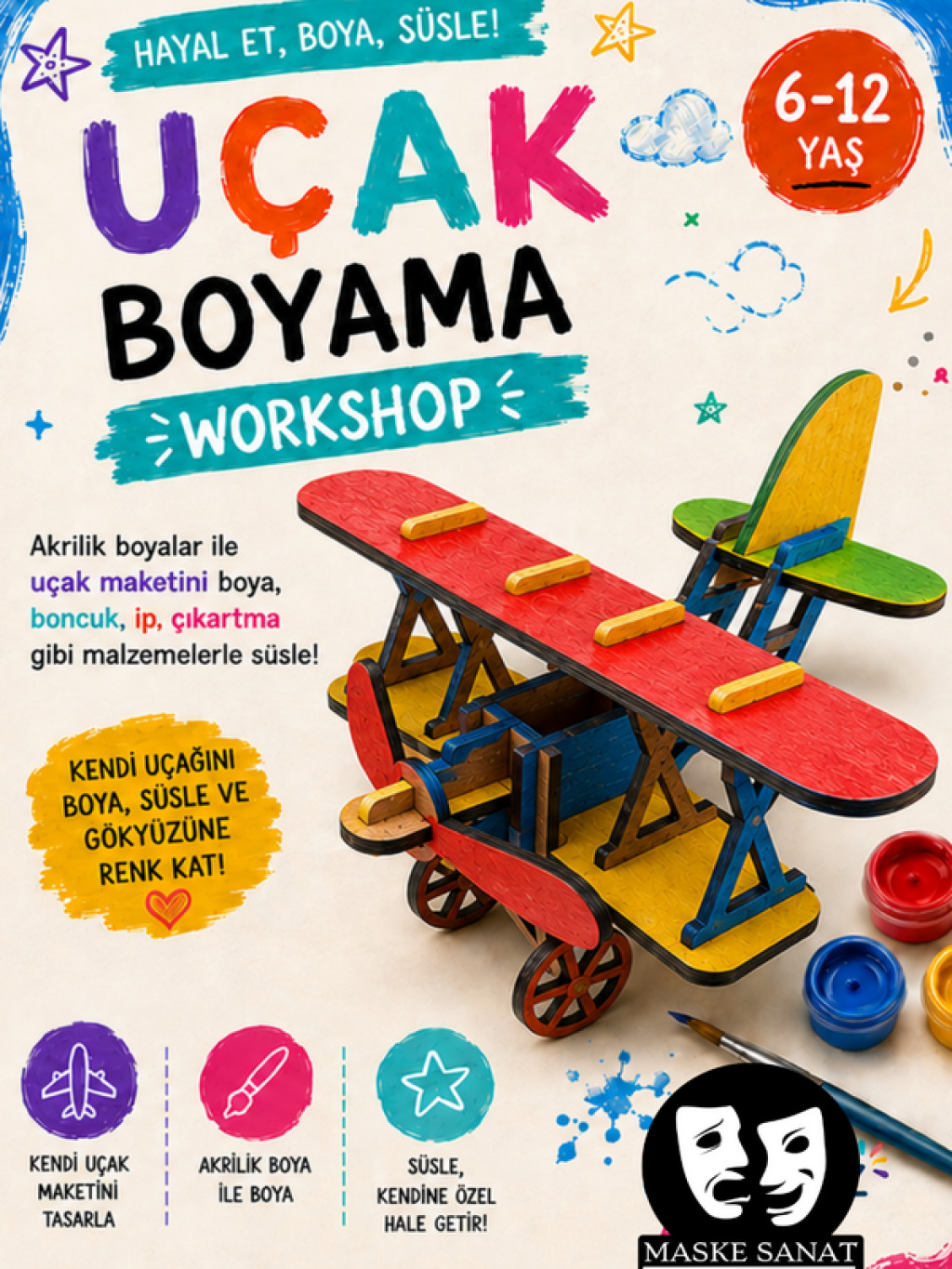 Maket Uçak Boyama Workshop