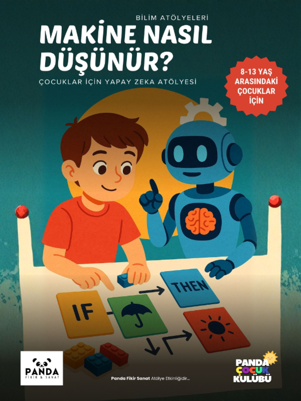 Makine Nasıl Düşünür? - Çocuklar İçin Yapay Zeka Atölyesi