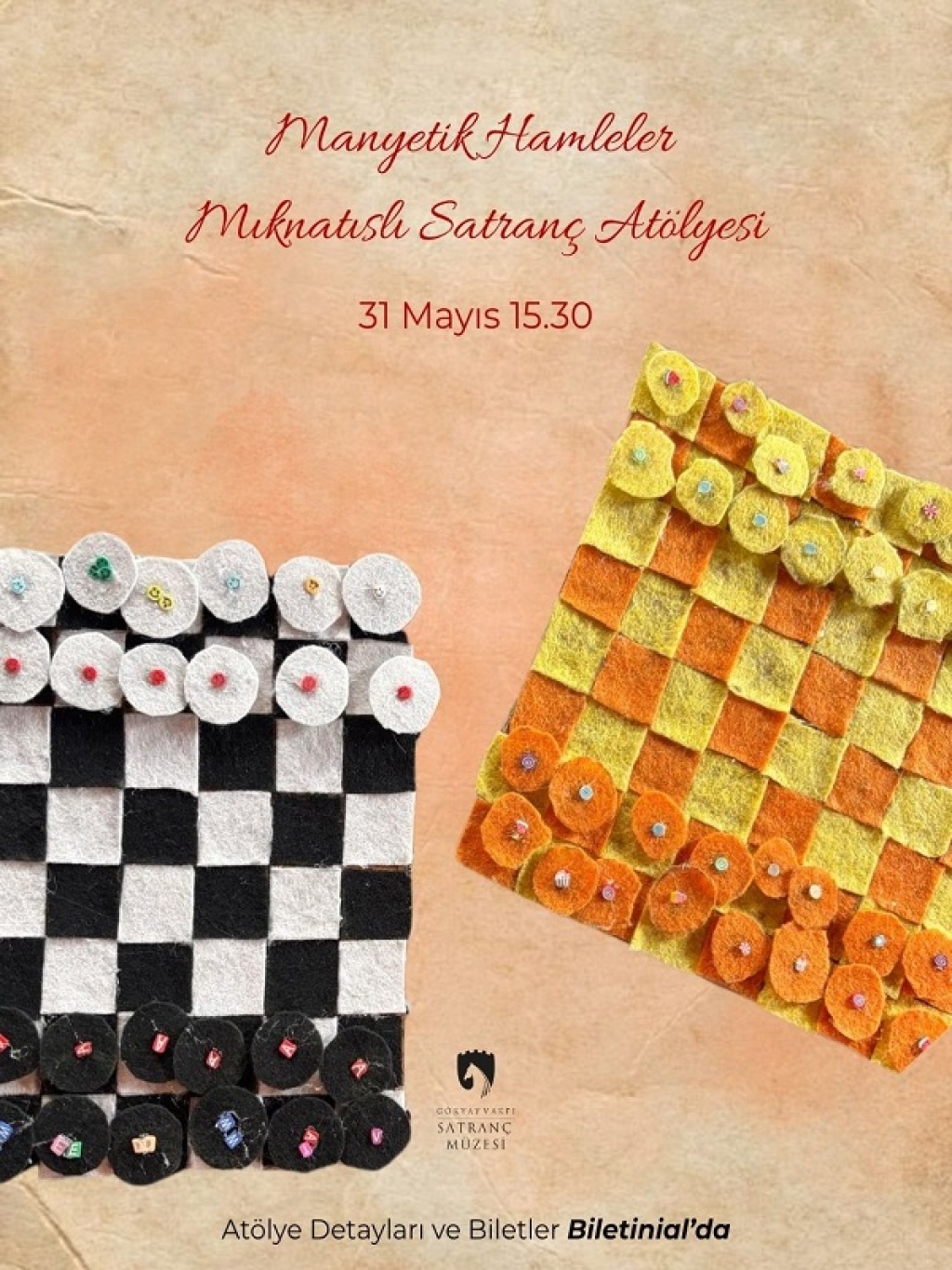 Manyetik Hamleler: Mıknatıslı Satranç Atölyesi