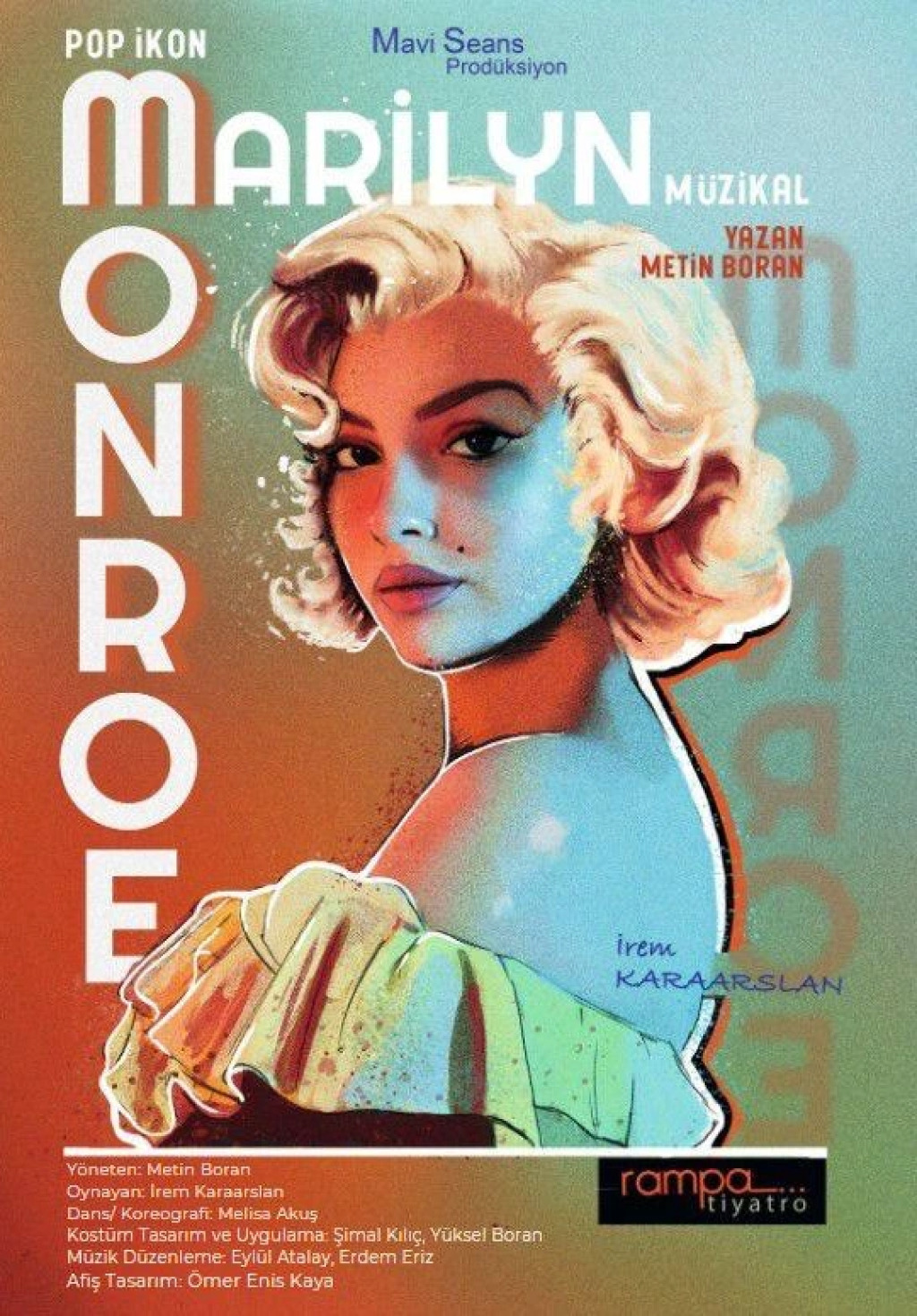 Marilyn Monroe Oyunu - İrem Karaaslan - Konya Tiyatro