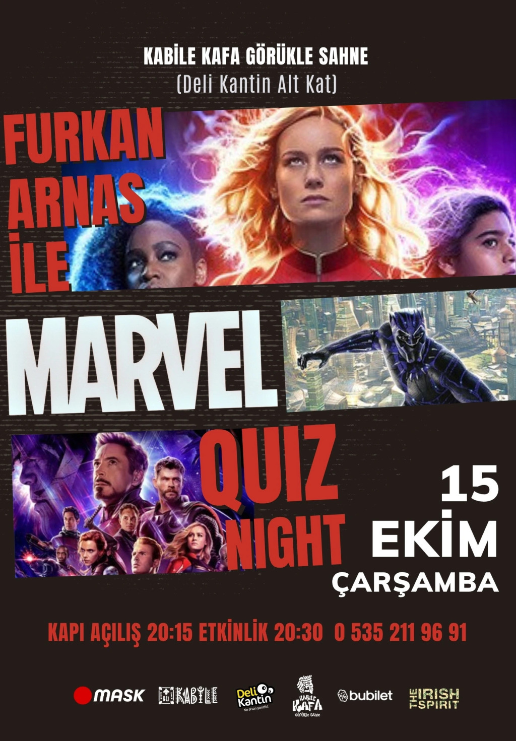 Marvel Quiz Night - Furkan Arnas ile