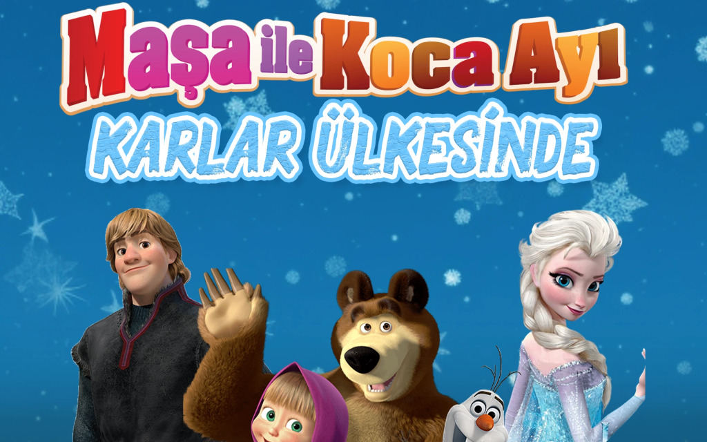 Maşa ile Koca Ayı Karlar Ülkesinde Çocuk