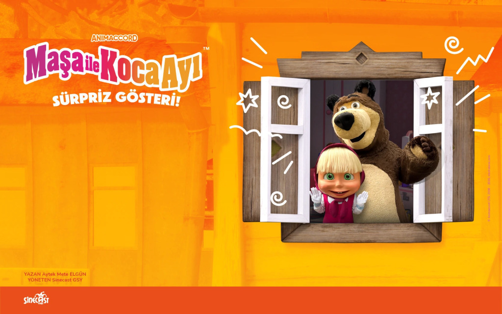 Maşa ile Koca Ayı Sürpriz Gösteri Müzikali