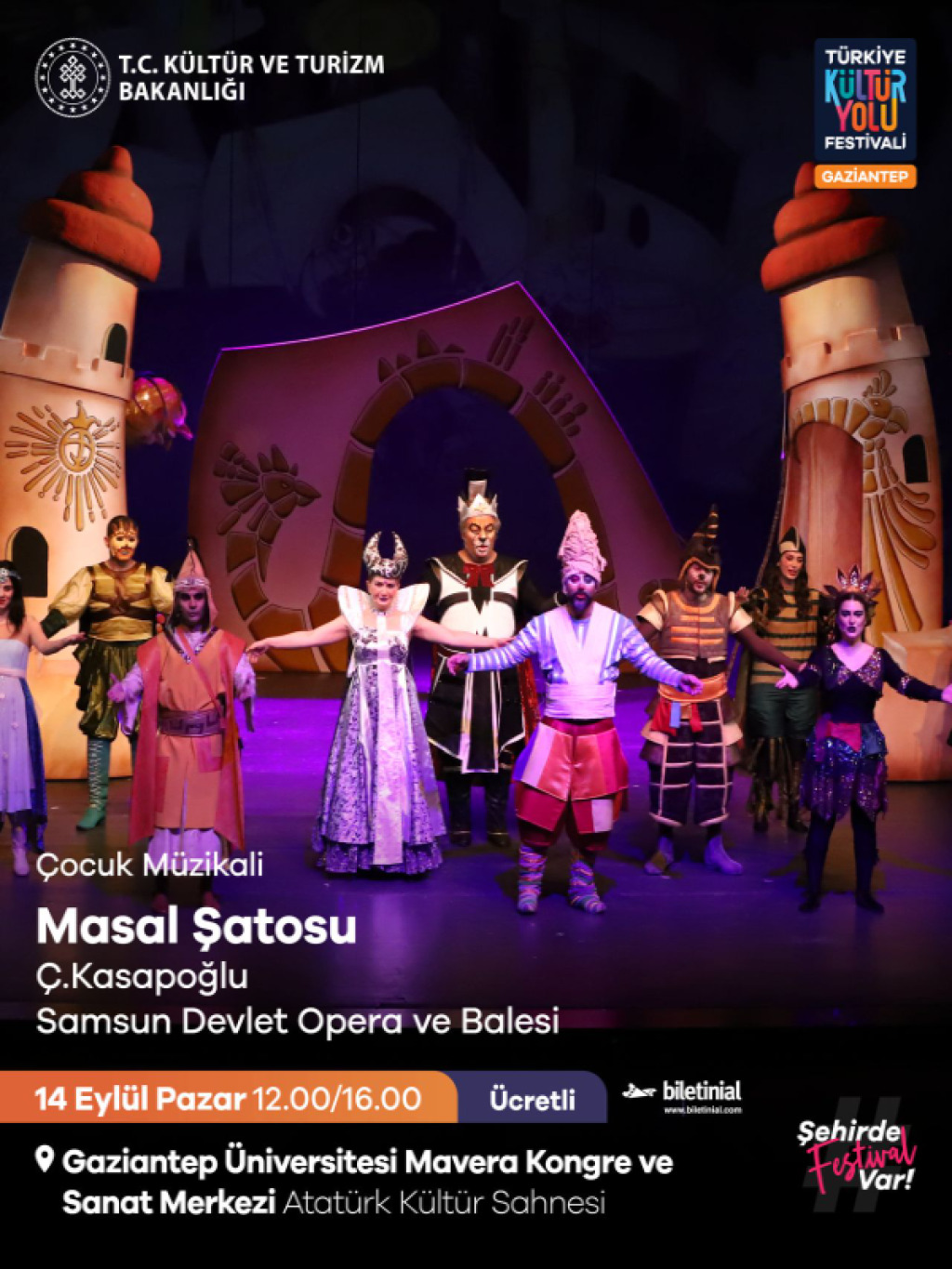 Masal Şatosu - Samsun DOB - Gaziantep Kültür Yolu Festivali –  6. Gaziantep Opera ve Bale