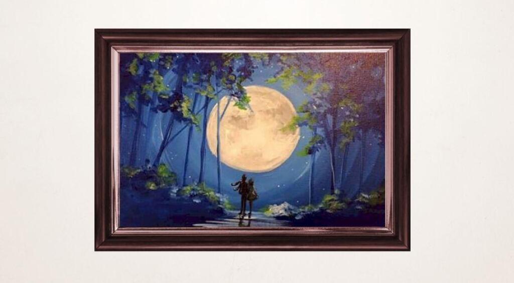 Masterpiece Ankara Resim - Dolunaya Yürürken