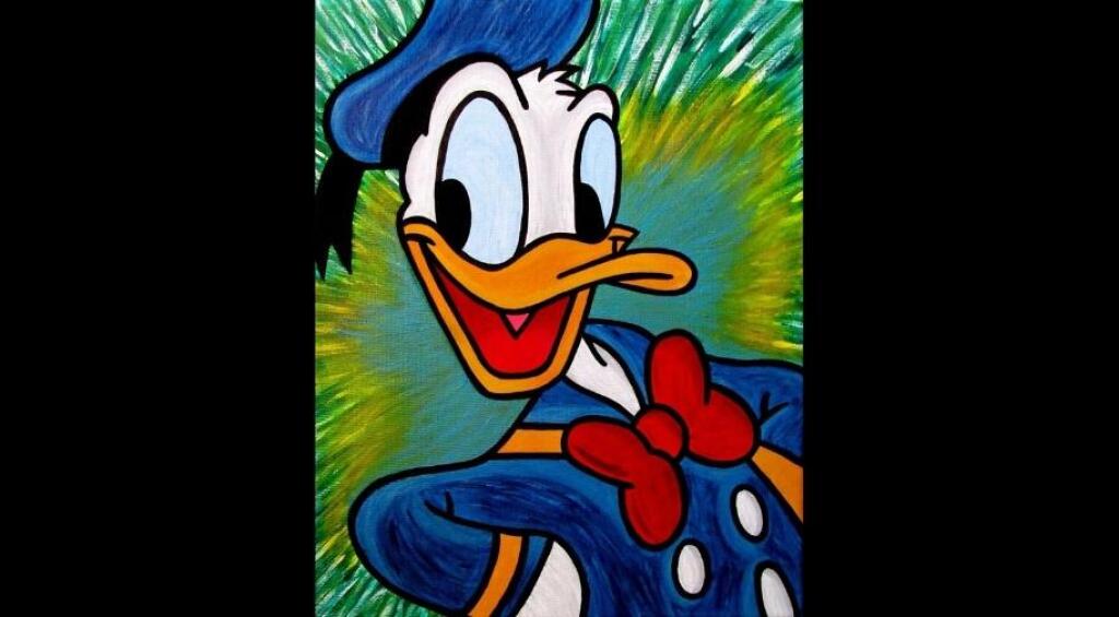 Masterpiece Ankara Resim - Donald Duck
