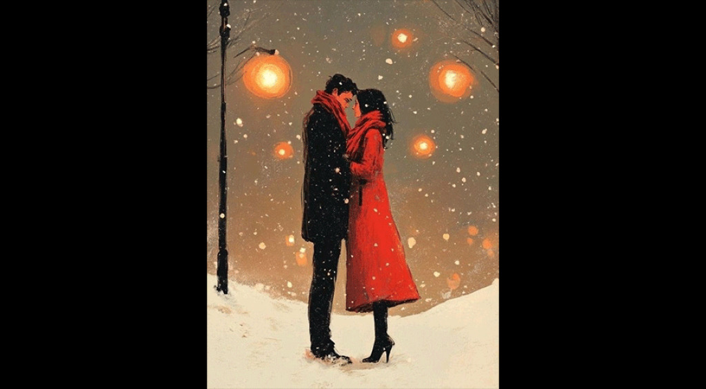 Masterpiece Ankara Resim - Love In The Snow