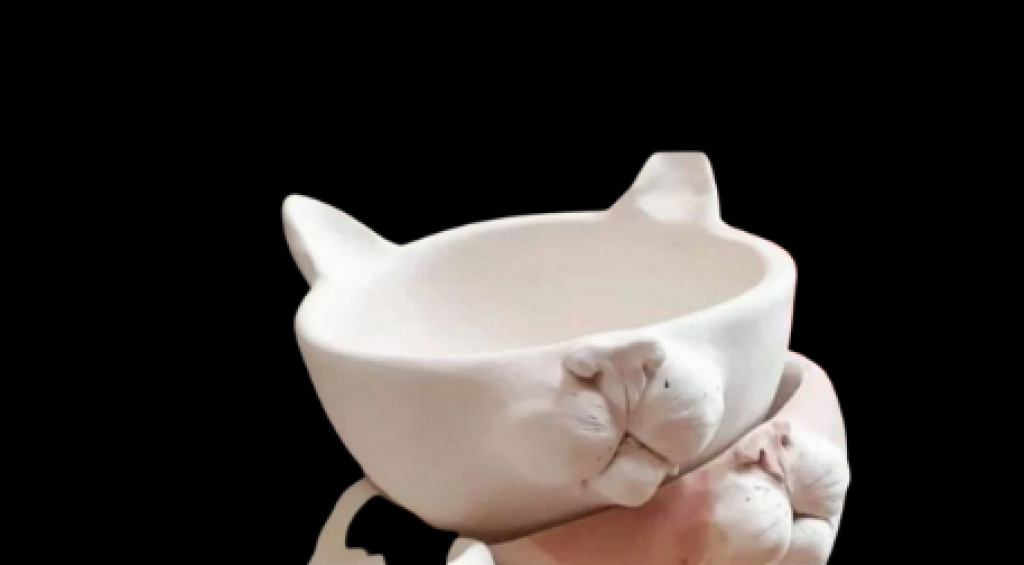 Masterpiece Eskişehir Heykel - Kedi Kase