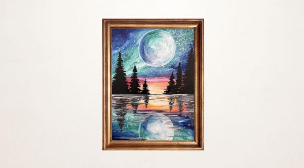 Masterpiece Galata Resim - Büyülü Ay