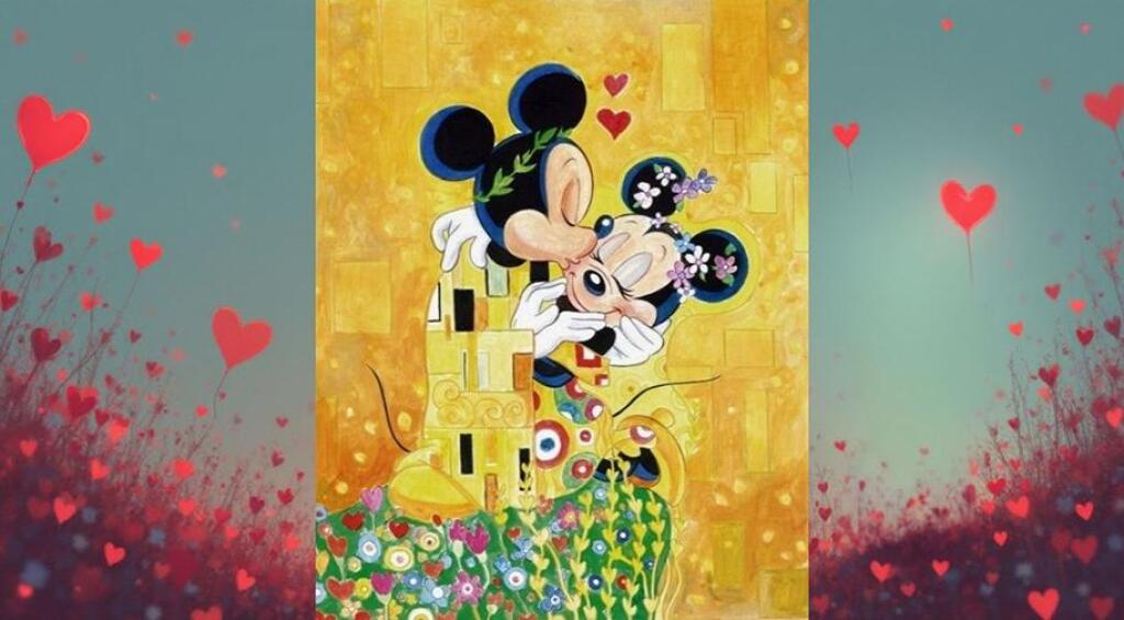 Masterpiece İzmir Resim - Mickey's Kiss