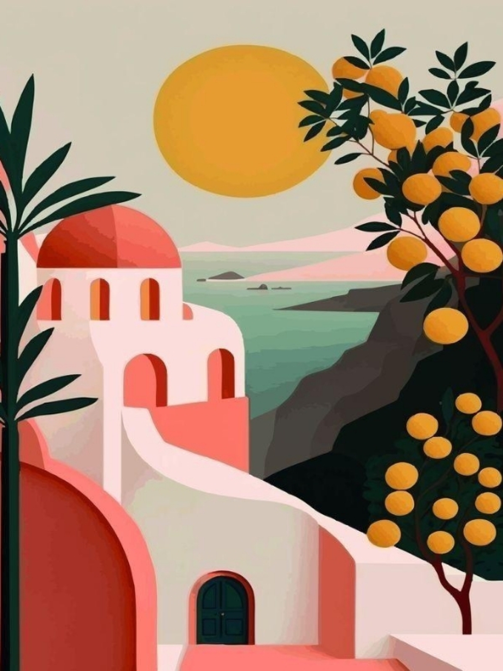 Masterpiece Resim - Akdeniz Rüyası
