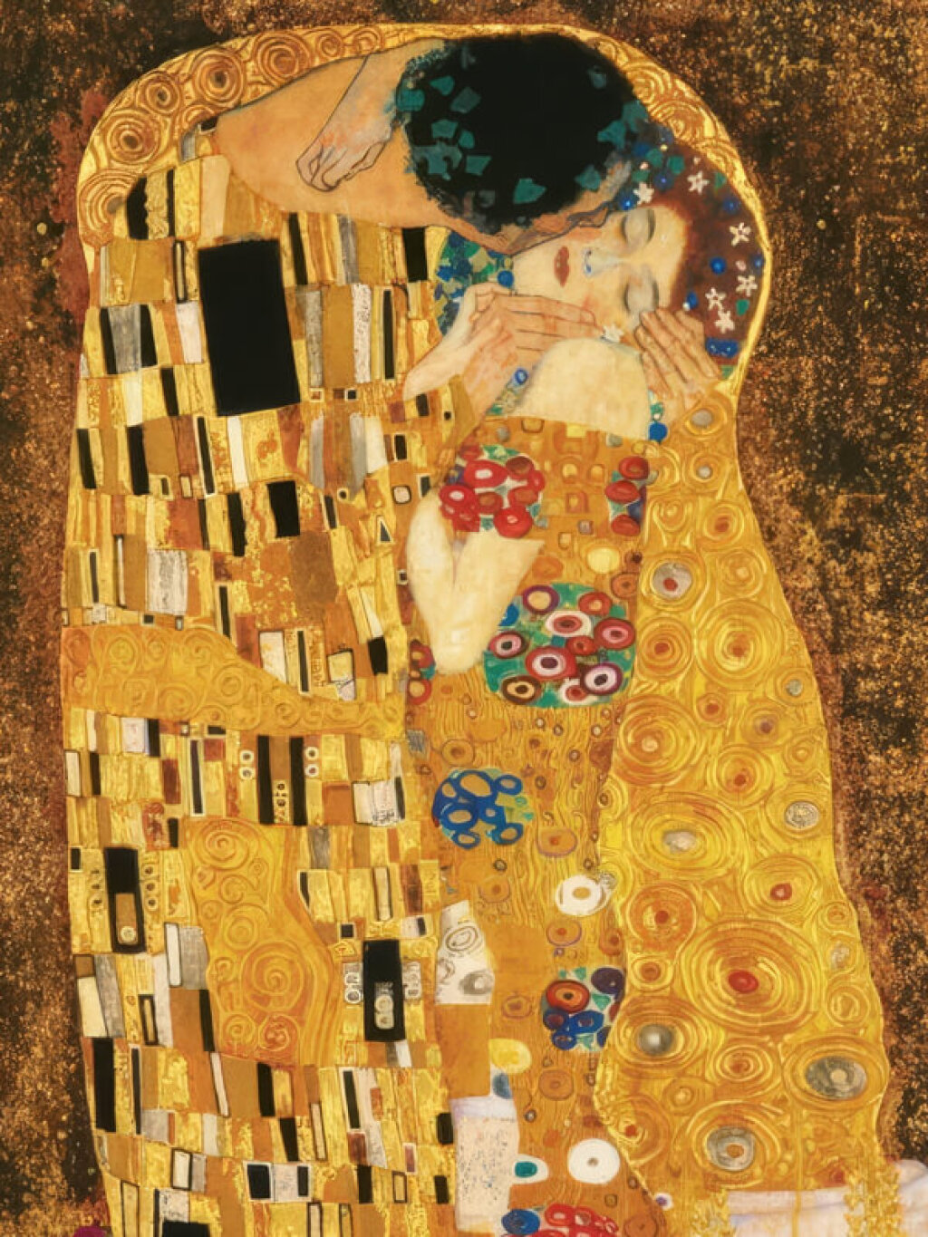Masterpiece Resim - Klimt - Öpücük