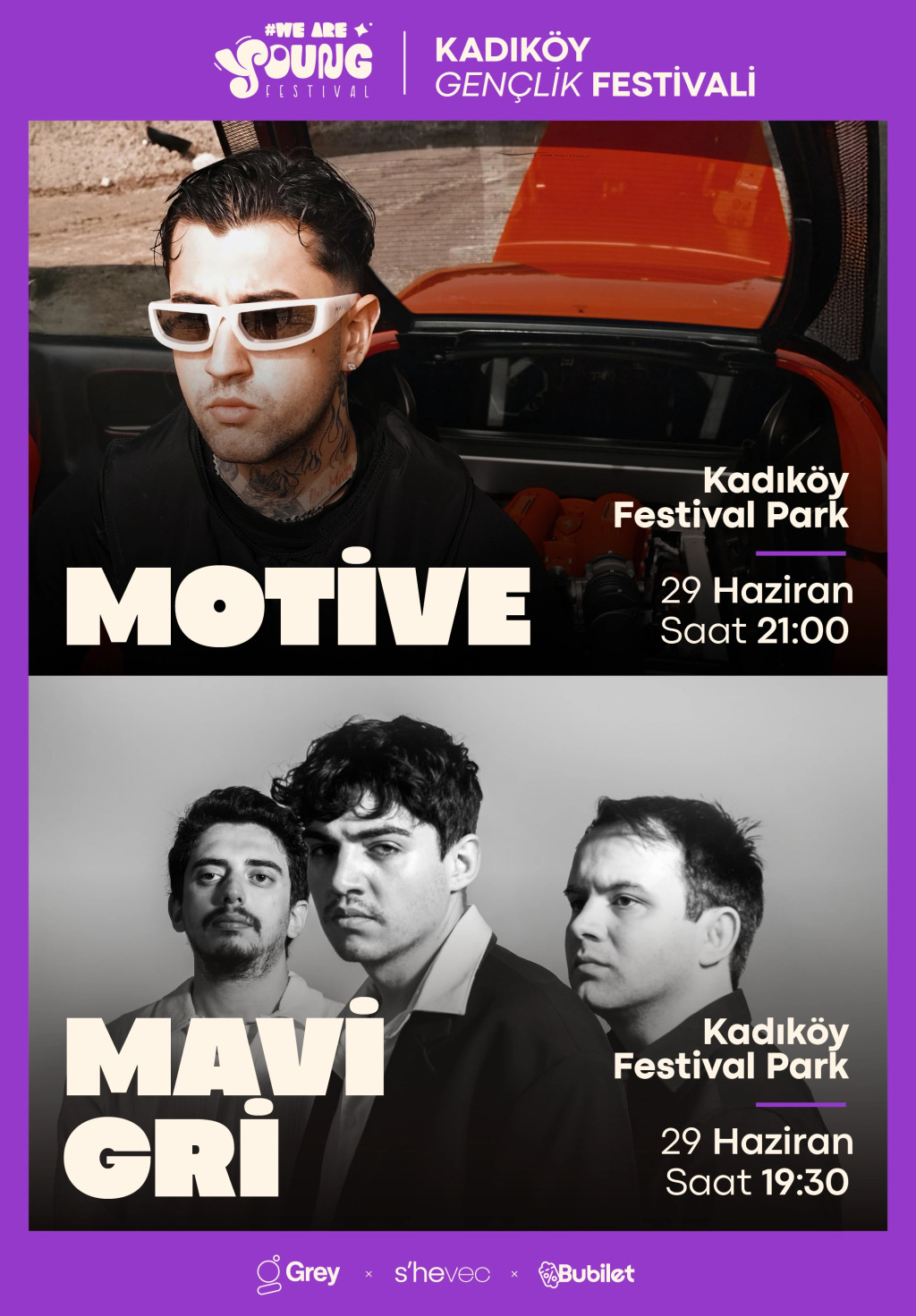 Mavi Gri & Motive - We Are Young Festival