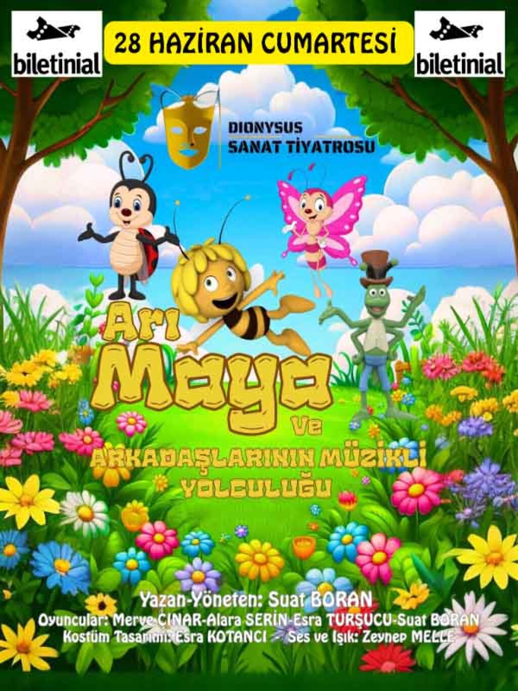 Maya ve Arkadaşlarının Müzikli Yolculuğu