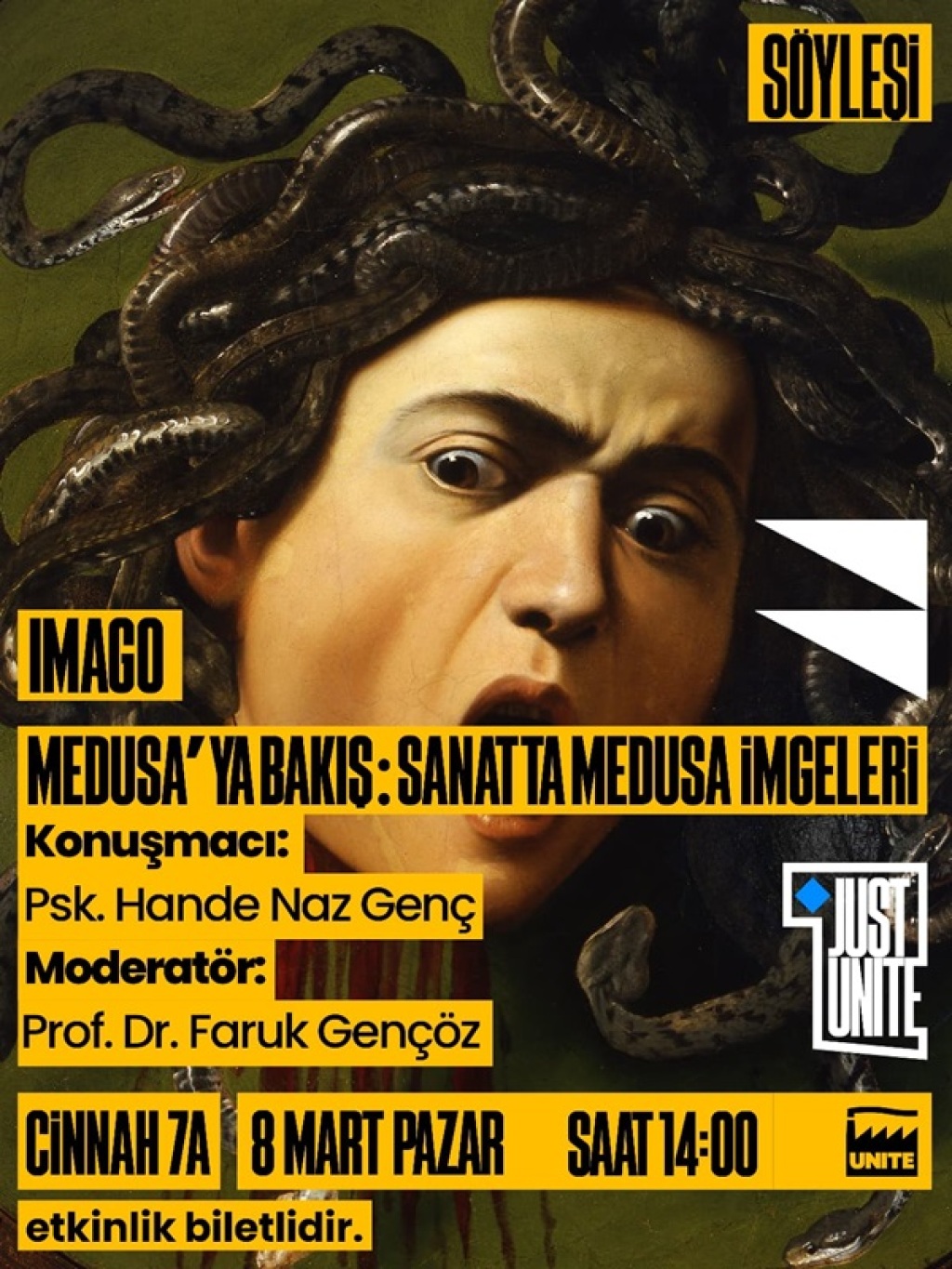 Medusa'ya Bakış: Sanatta Medusa İmgeleri