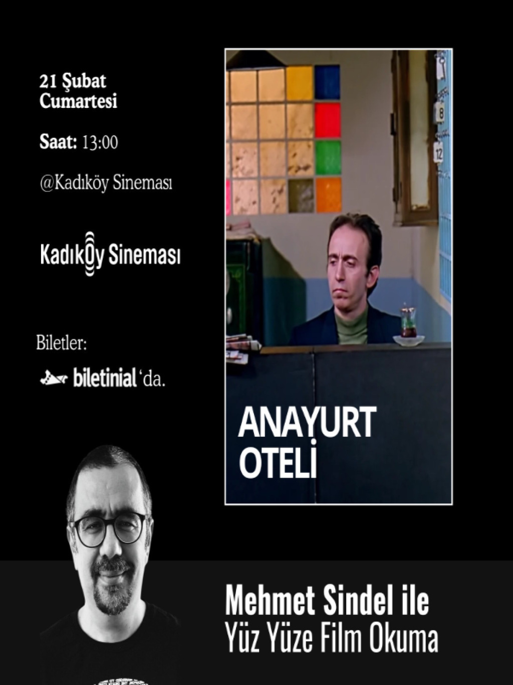 Mehmet Sindel ile Anayurt Oteli Film Okuması