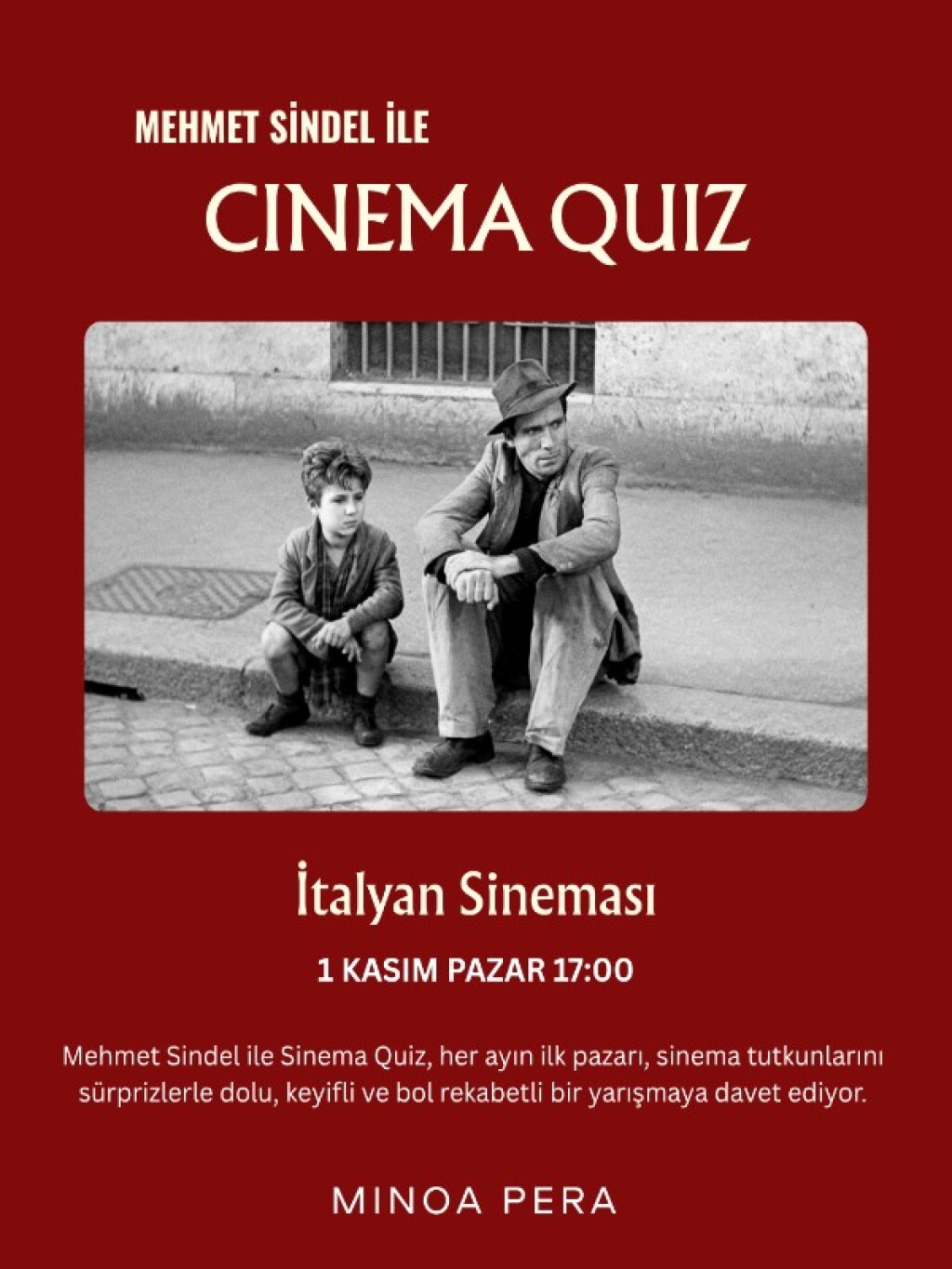 Mehmet Sindel'le Sinema Geceleri - İtalyan Sineması