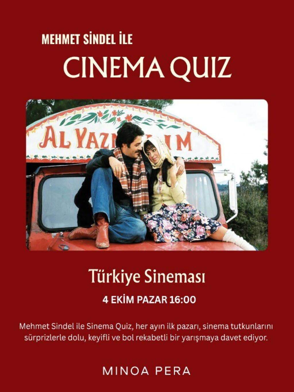 Mehmet Sindel'le Sinema Geceleri - Türkiye Sineması