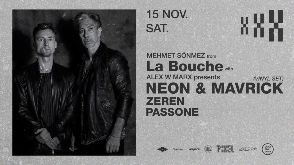 Mehmet Sönmez from La Bouche with Alex W Marx presents Neon & Mavrick (Vinyl Set) Zeren PassONE
