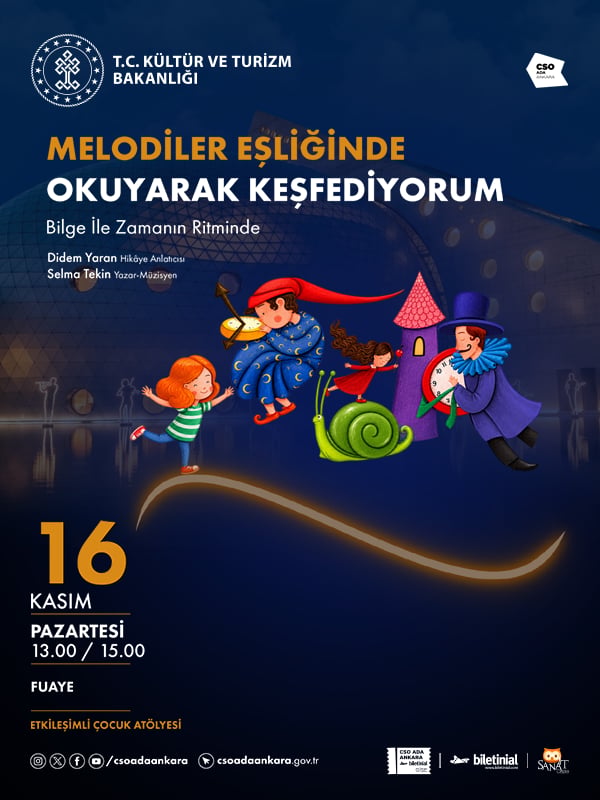 Melodiler Eşliğinde Okuyarak Keşfediyorum "Bilge İle Zamanın Ritminde"
