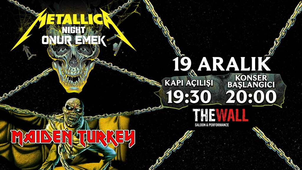 Metallica - Iron Maiden (The Wall Saloon / Kadıköy)