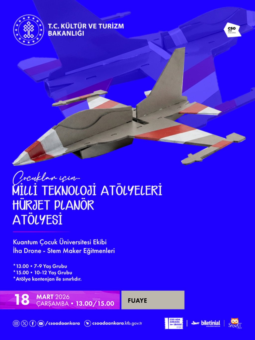 Milli Teknoloji Atölyeleri - Hürjet Planör Atölyesi