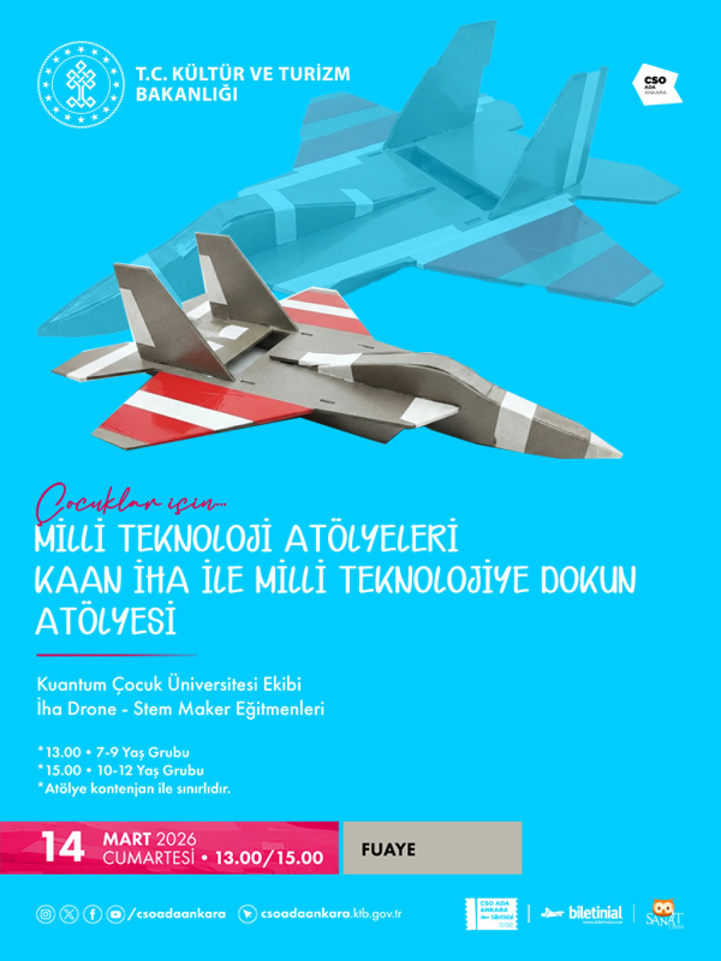 Milli Teknoloji Atölyeleri - Kaan İha İle Milli Teknolojiye Dokun