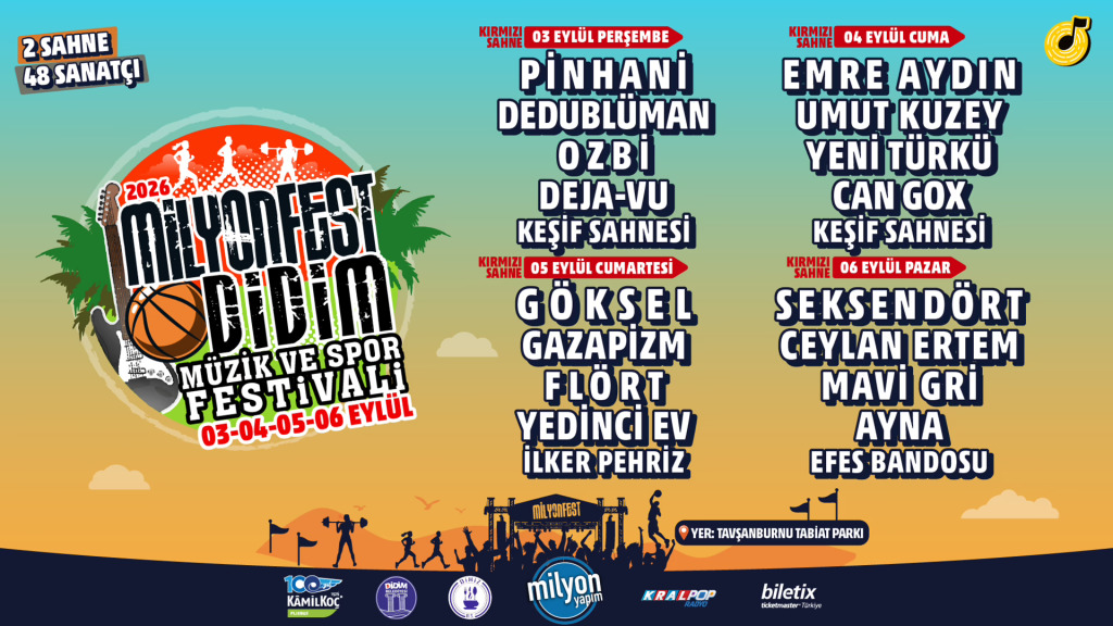 Milyonfest Didim 2026 - Pazar