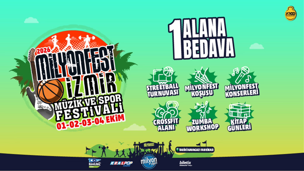 Milyonfest İzmir 2026 - Cuma