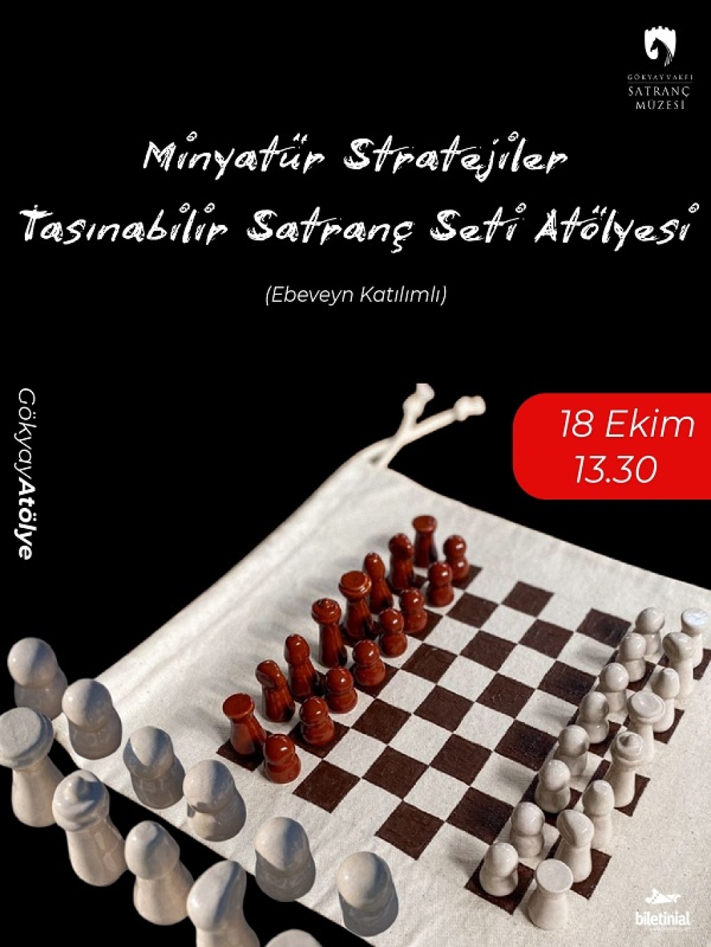Minyatür Stratejiler: Taşınabilir Satranç Seti Atölyesi