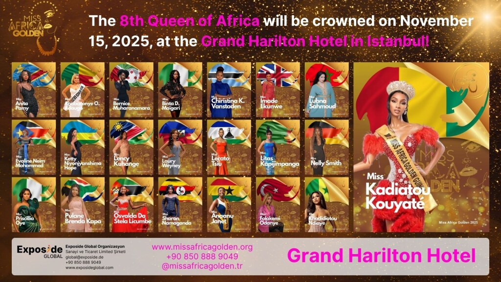 Miss Africa Golden Güzellik ve Kültür Yarışması Final Galası