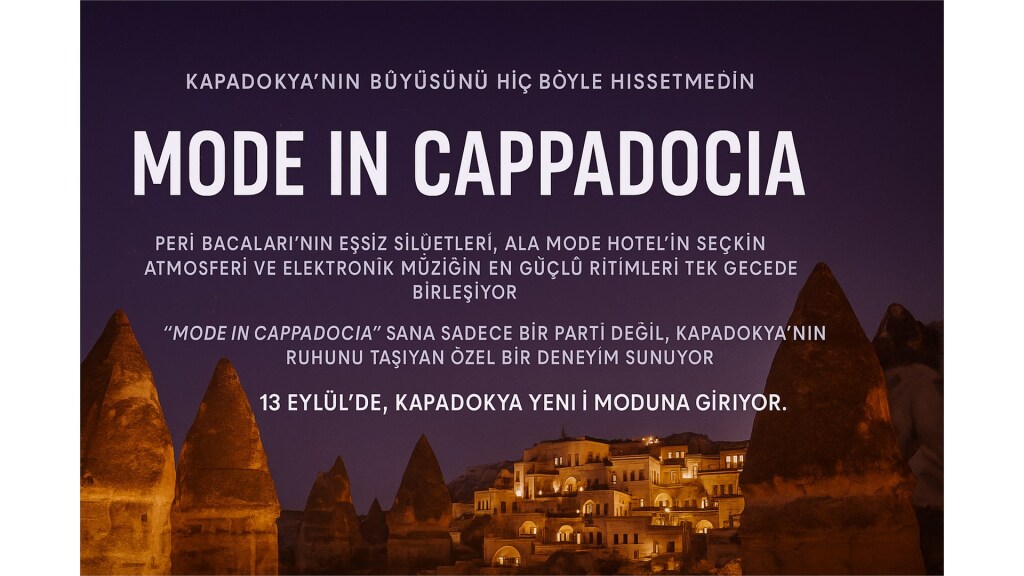 Mode in Cappadocia