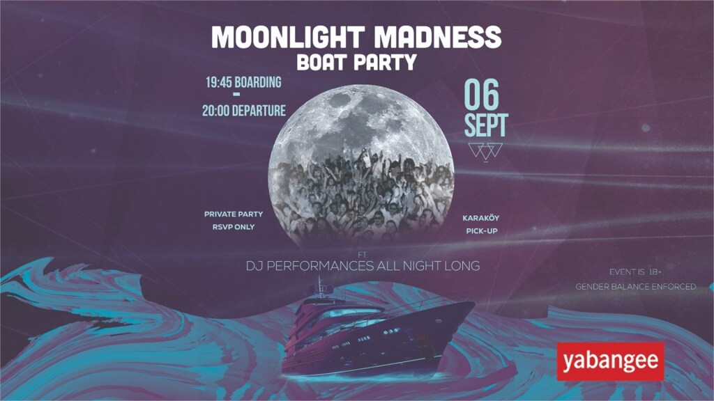 Moonlight Madness: Bosphorus Boat Party