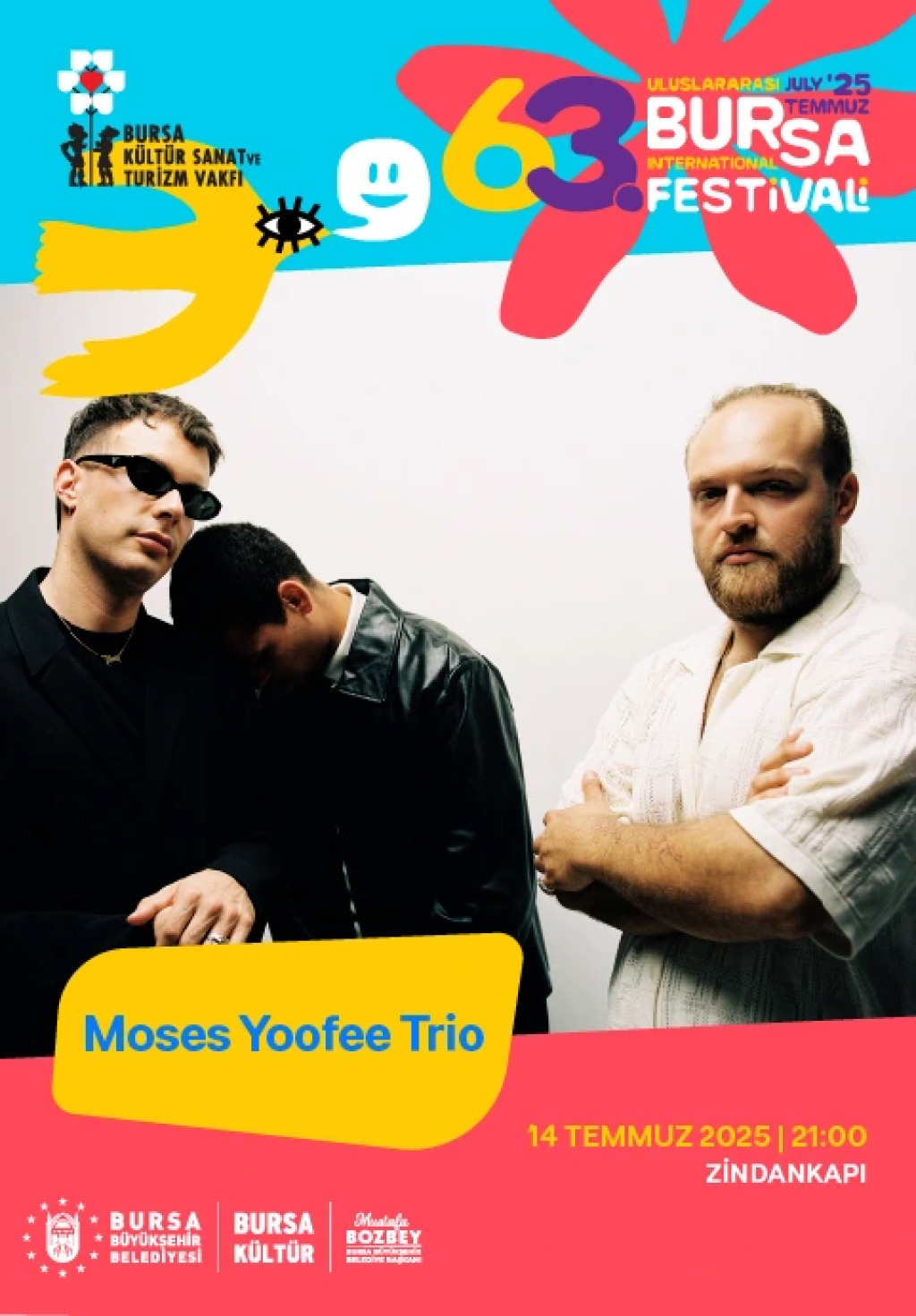 Moses Yoofe Trio - 63. Uluslararası Bursa