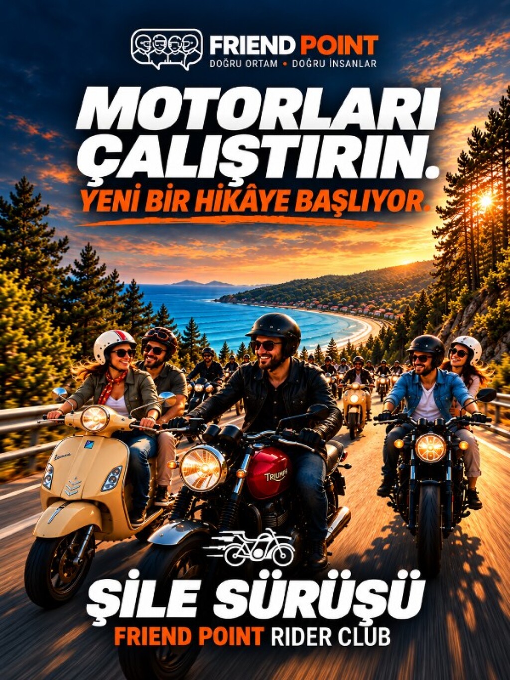 Motorları Çalıştırın, Bu Kez Rota Şile!