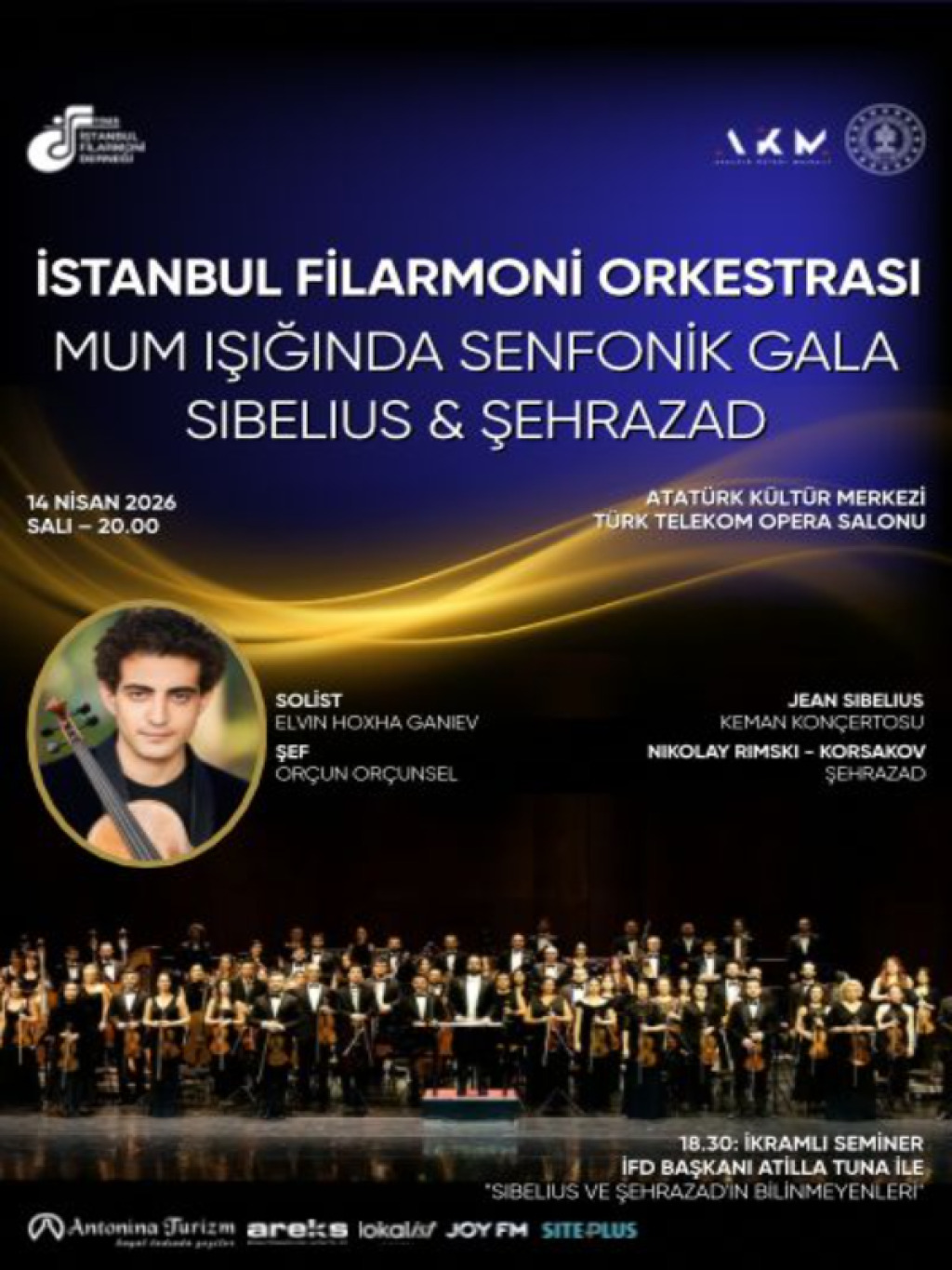 Mum Işığında Senfonik Gala - Sibelius & Şehrazat