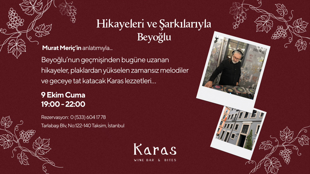 Murat Meriç ile Hikayeleri & Şarkılarıyla Beyoğlu
