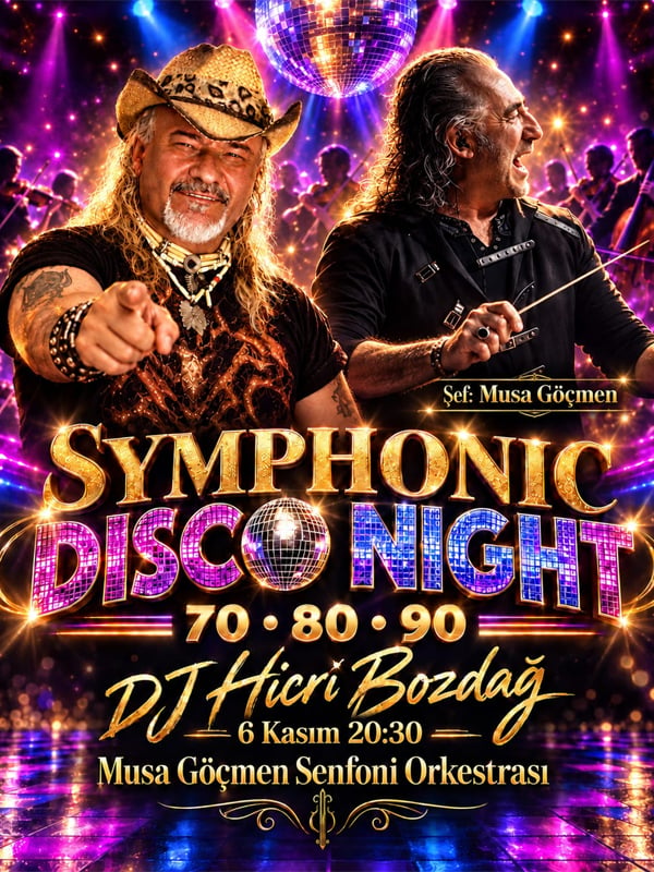 Musa Göçmen - Symphonic Disco Night - 70' • 80' • 90'