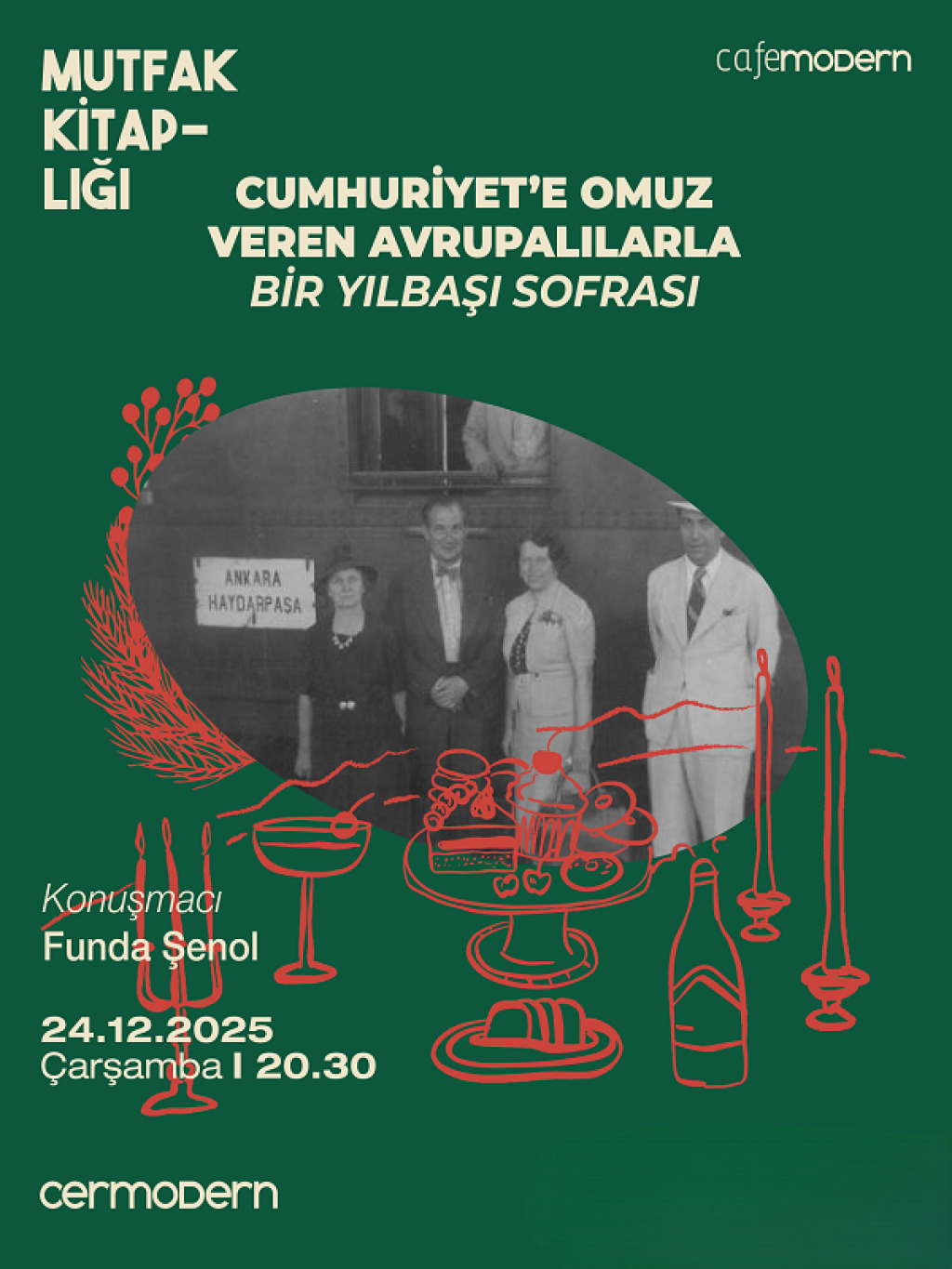 Mutfak Kitaplığı: Cumhuriyet'e Omuz Veren Avrupalılarla Bir Yılbaşı Sofrası