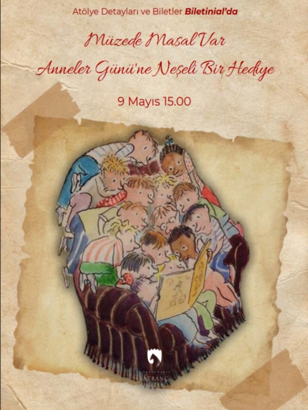 Müzede Masal Var Anneler Günü'ne Neşeli Bir Hediye