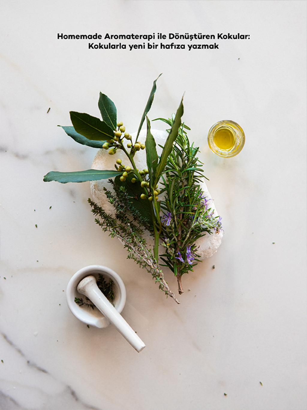 Müzede Sahne: Homemade Aromaterapi ile Dönüştüren Kokular