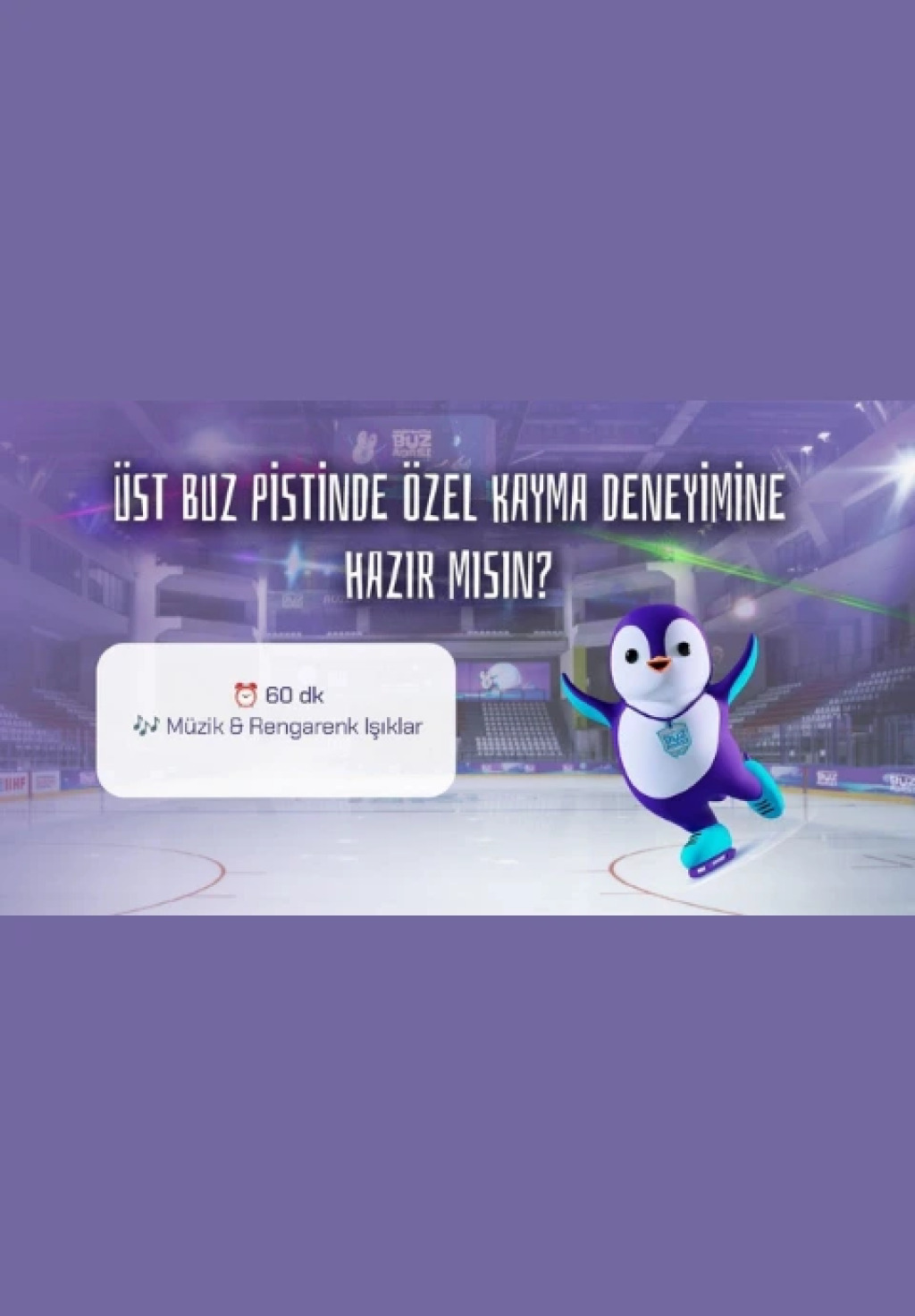 Müzik & Rengarenk Işıklar - Buz Adası Özel Seans