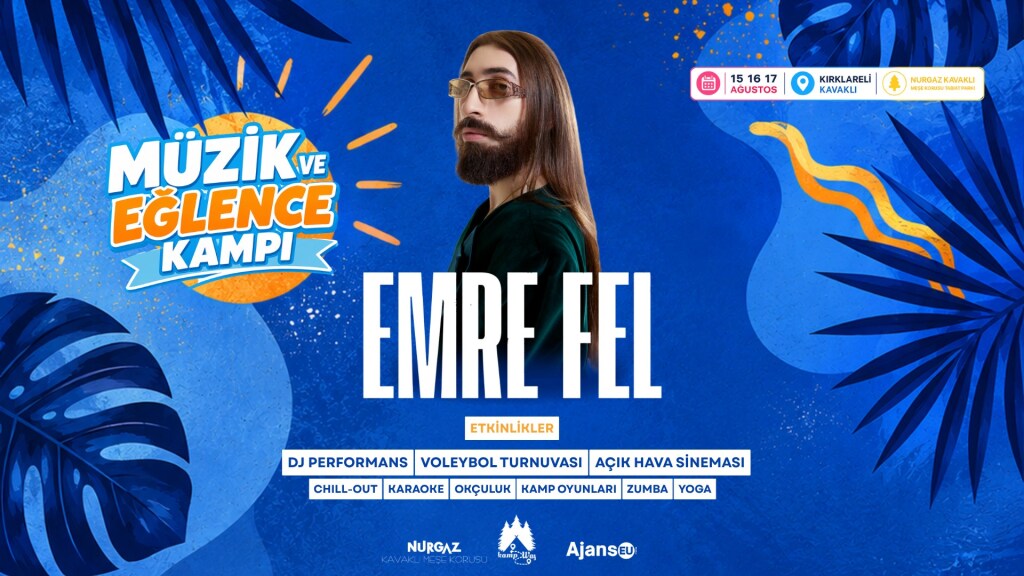 MÜZİK VE EĞLENCE KAMPI | KAMPWAY & NURGAZ