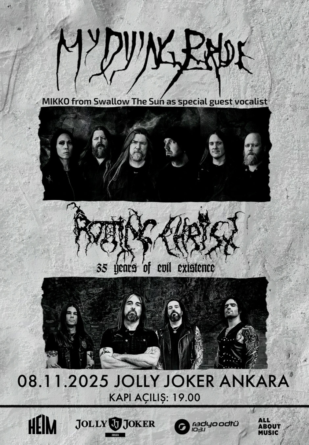 My Dying Bride & Rotting Christ